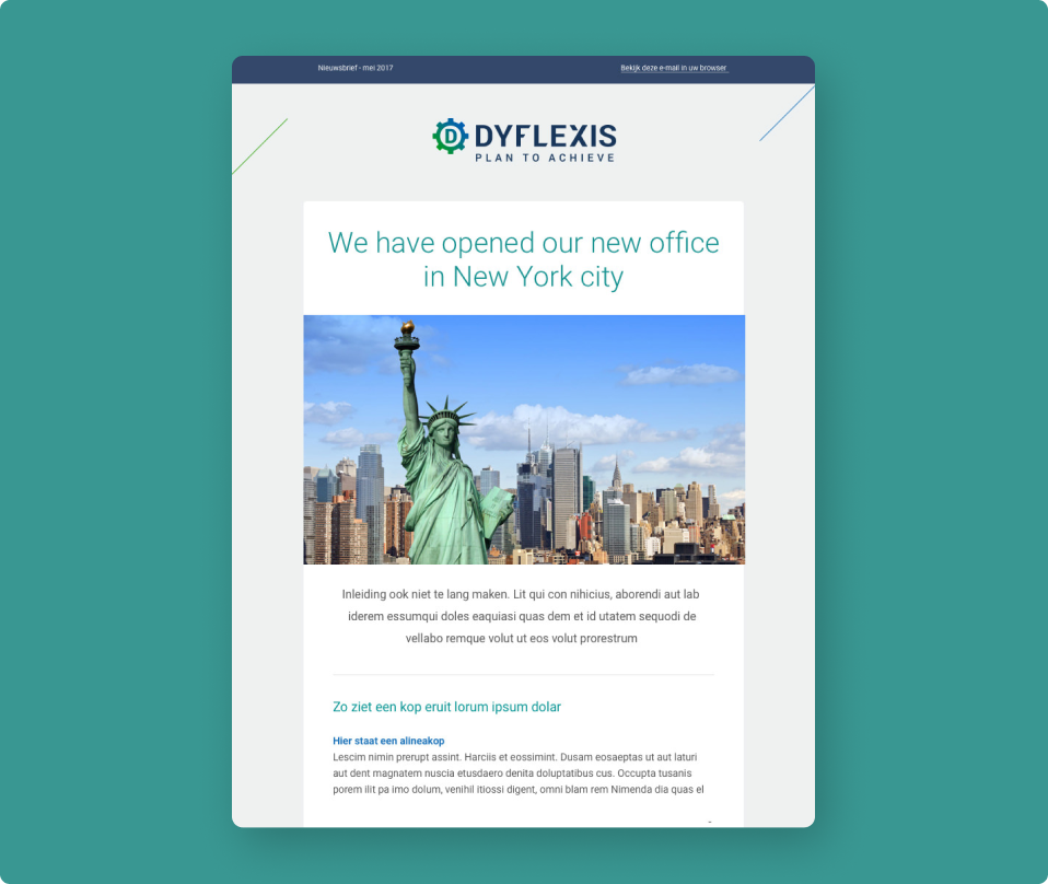 Dyflexis Email Templates Thumbnail